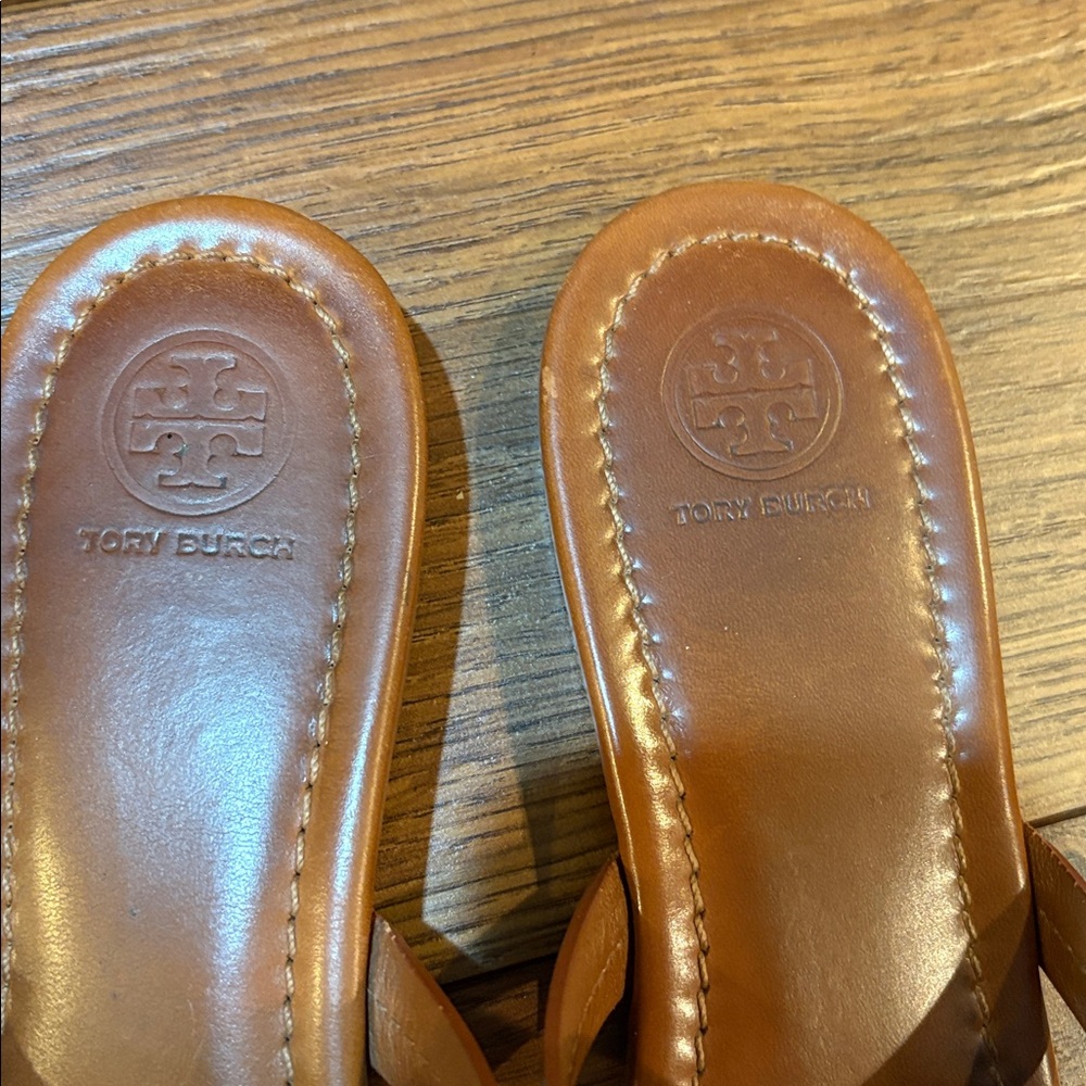 Tory Burch Miller Calf Leather Sandals - Picture 7 of 12
